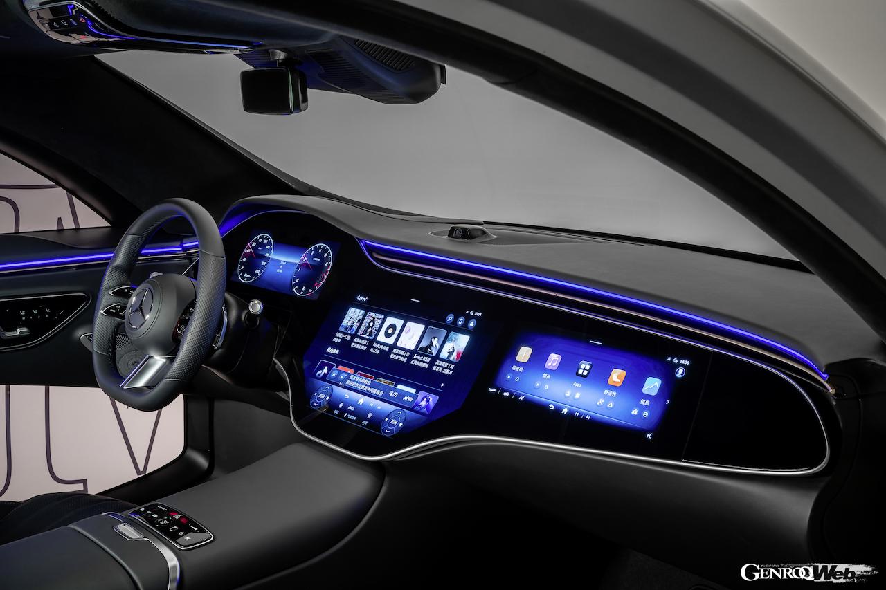 AIを搭載した「MB.OS」をベースに開発された「MBUXバーチャル・アシスタント」は、メルセデス史上最も人間に近い反応を実現したドライビングアシスタント・システムとなる。