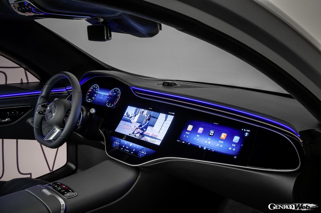 AIを搭載した「MB.OS」をベースに開発された「MBUXバーチャル・アシスタント」は、メルセデス史上最も人間に近い反応を実現したドライビングアシスタント・システムとなる。