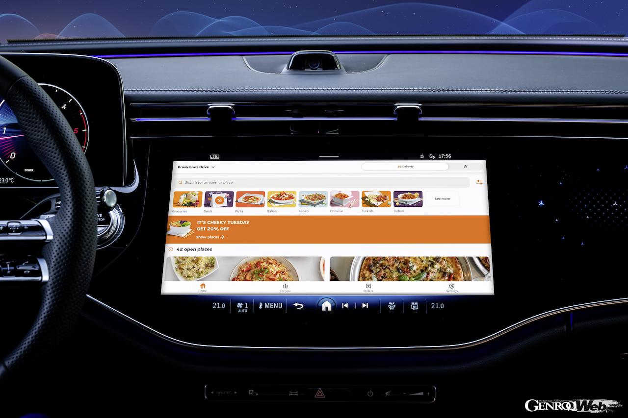 AIを搭載した「MB.OS」をベースに開発された「MBUXバーチャル・アシスタント」は、メルセデス史上最も人間に近い反応を実現したドライビングアシスタント・システムとなる。