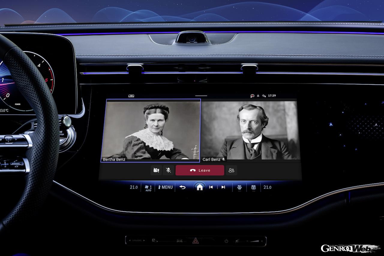 AIを搭載した「MB.OS」をベースに開発された「MBUXバーチャル・アシスタント」は、メルセデス史上最も人間に近い反応を実現したドライビングアシスタント・システムとなる。