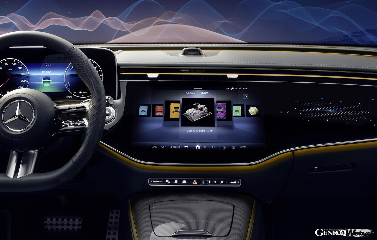 AIを搭載した「MB.OS」をベースに開発された「MBUXバーチャル・アシスタント」は、メルセデス史上最も人間に近い反応を実現したドライビングアシスタント・システムとなる。