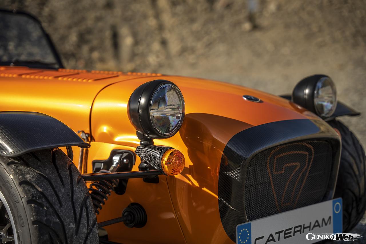 東京オートサロン 2024において、日本初公開を果たした「セブン 340」。