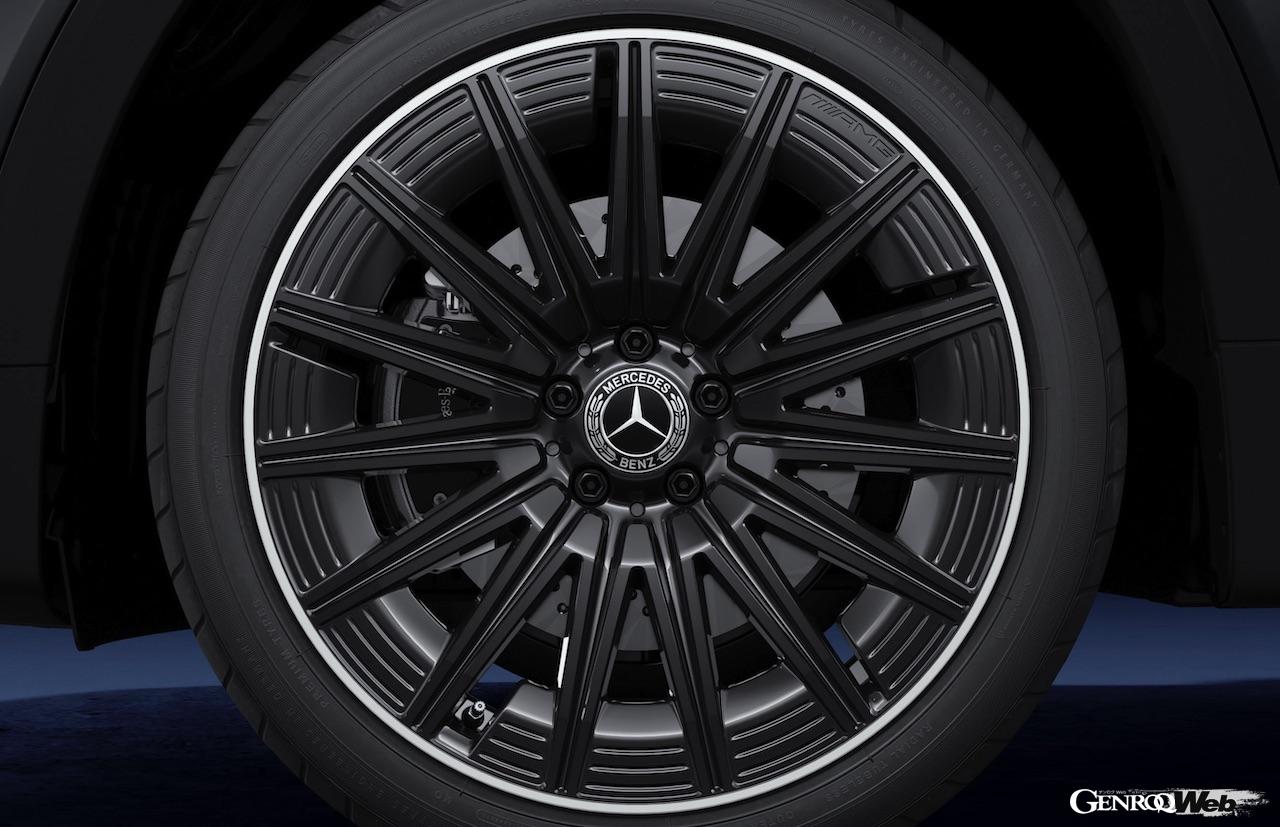 足元にチョイスされたのは、20インチ・AMGアルミホイール。