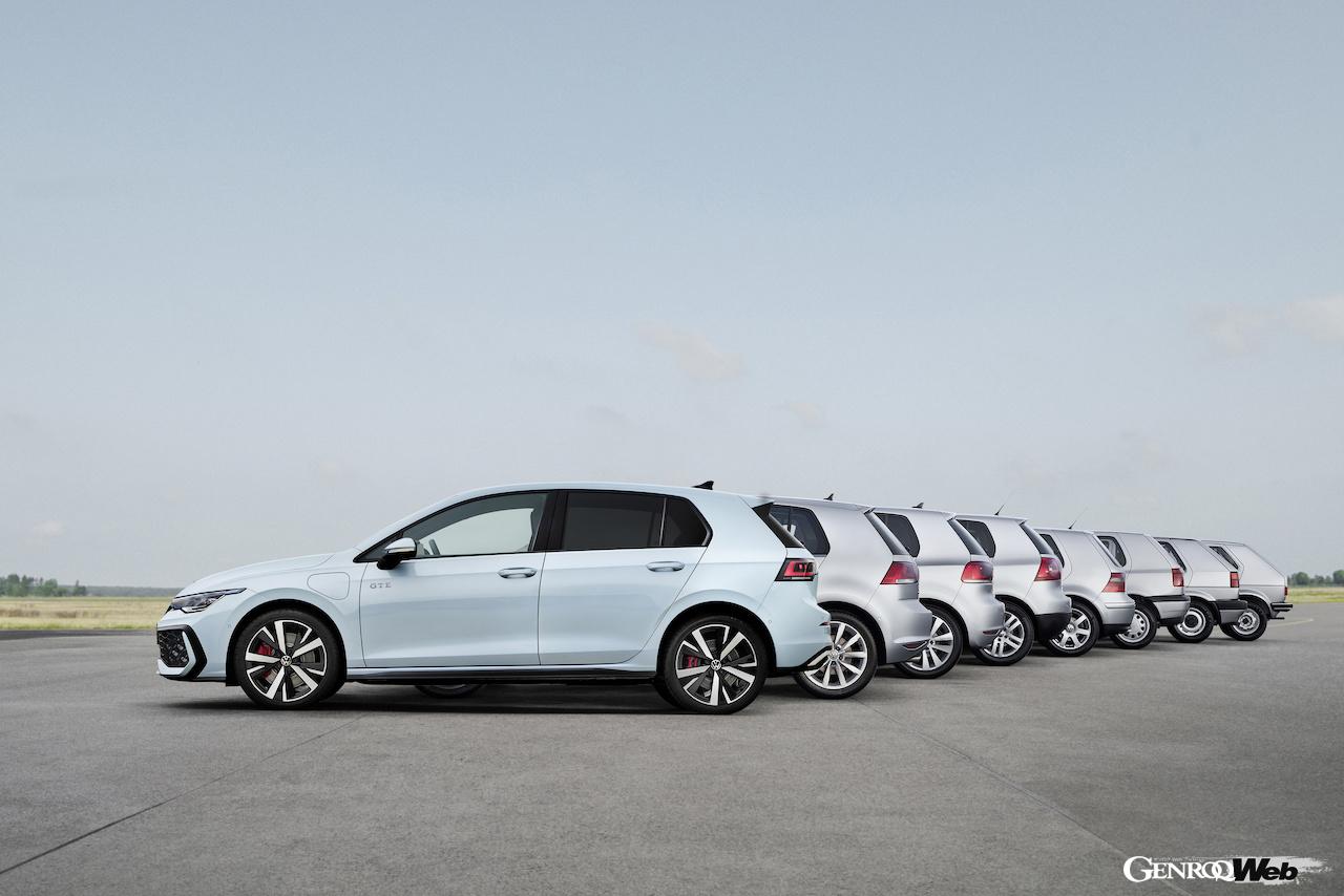 初代デビューから50周年を迎えた「フォルクスワーゲン ゴルフ」。2024年1月、8代目ゴルフの改良新型がデビューを飾った。