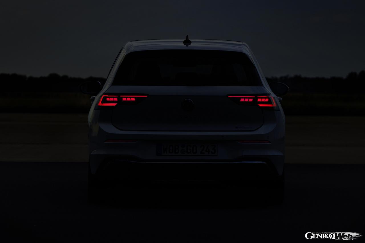 フェイスリフトが実施された、「フォルクスワーゲン ゴルフ eHybrid」のエクステリア。