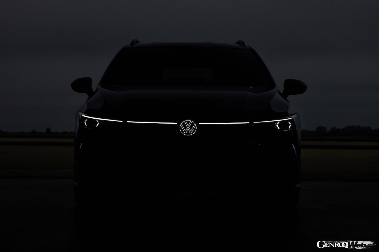 フェイスリフトが実施された、「フォルクスワーゲン ゴルフ ヴァリアント」のエクステリア。