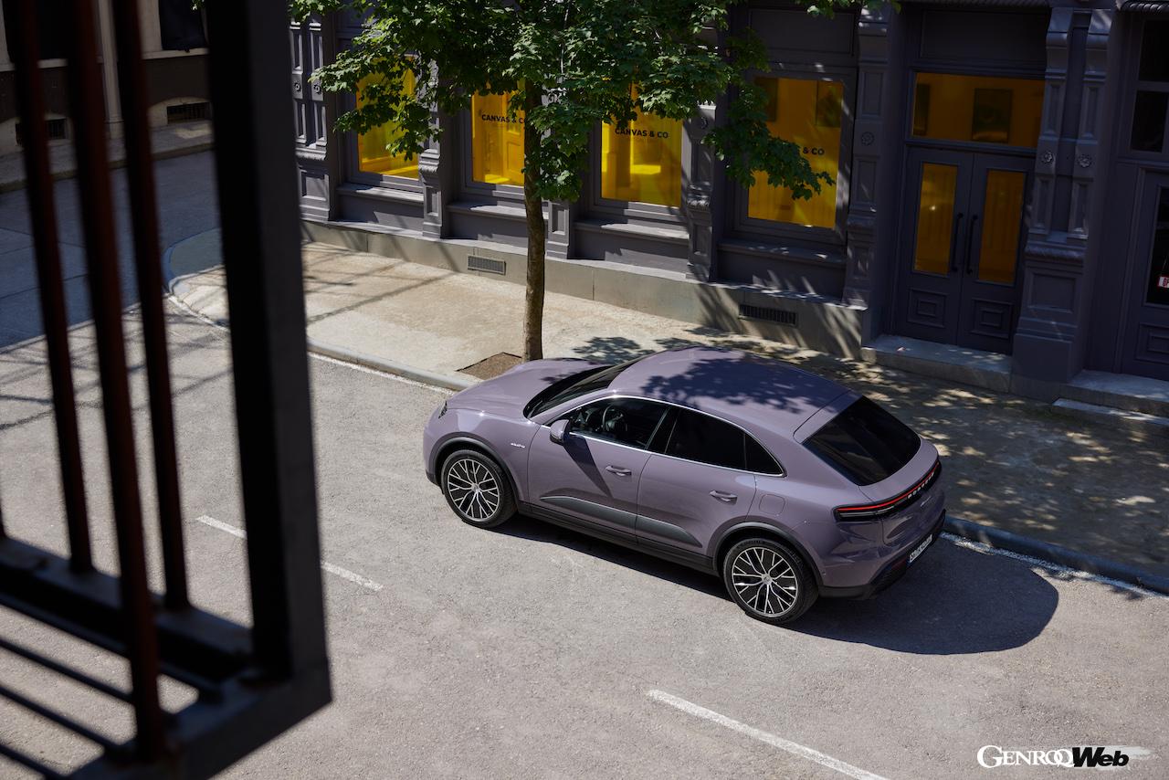 新型ポルシェ マカンのエクステリア。