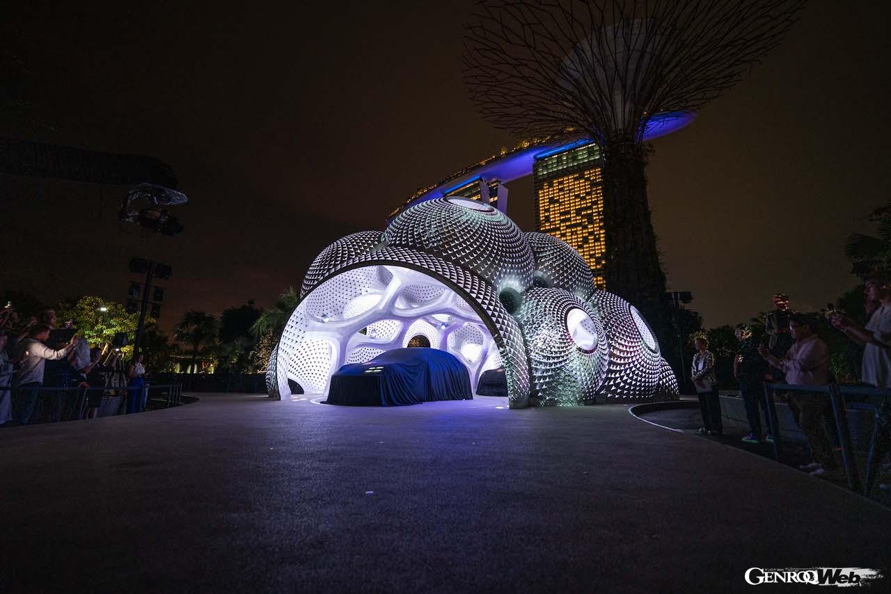 シンガポールで華々しく開催された、新型ポルシェ マカンのワールドプレミアイベント。