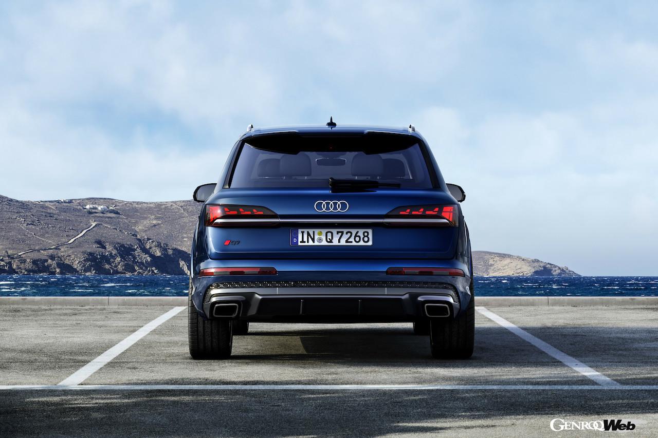 2度目のフェイスリフトを実施した、「アウディ Q7」改良新型のエクステリア。