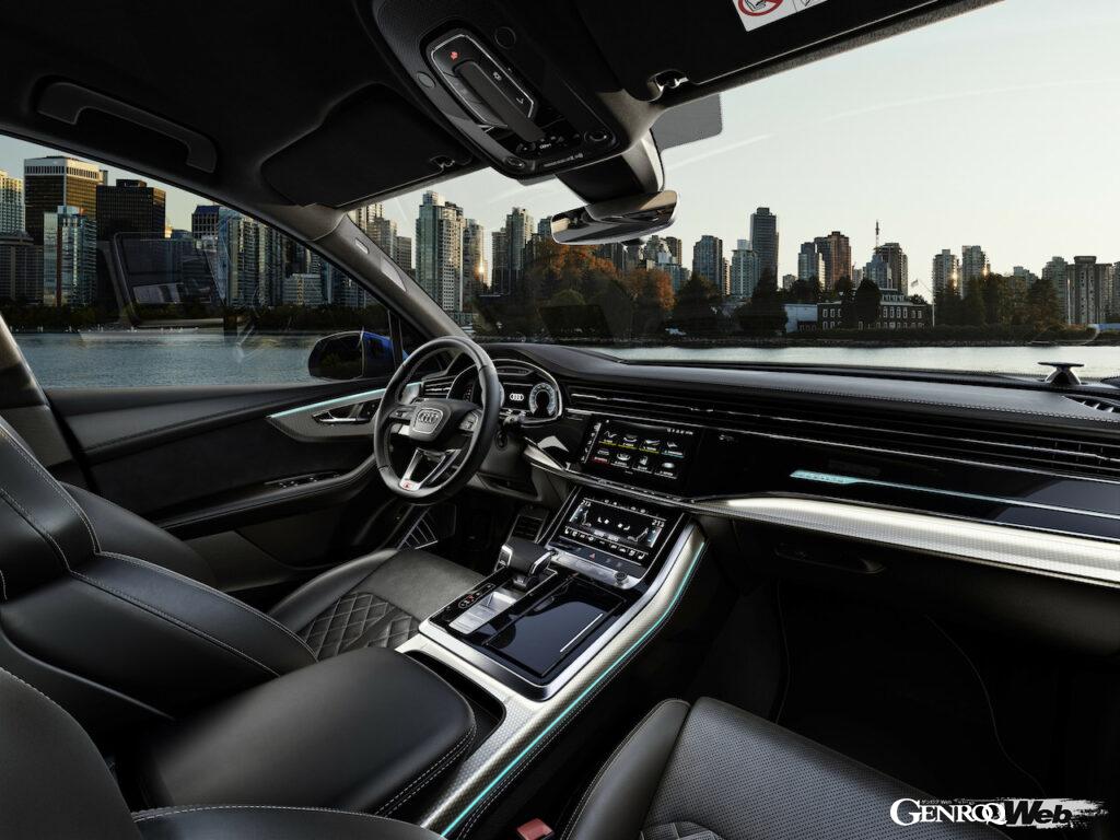 2度目のフェイスリフトを実施した、「アウディ Q7」改良新型のインテリア。