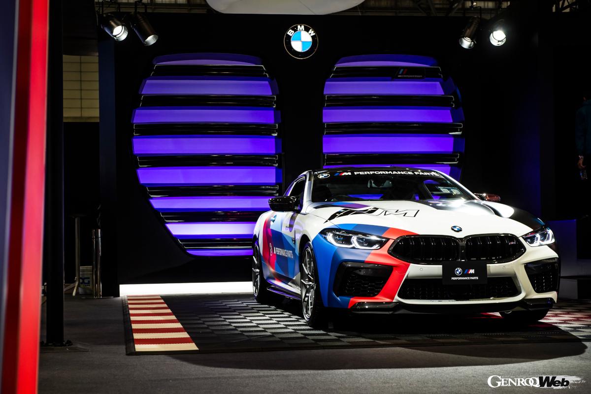 今シーズンの「BMW ＆ MINI Racing」で先導車を務める「M8コンペティション・クーペ」。