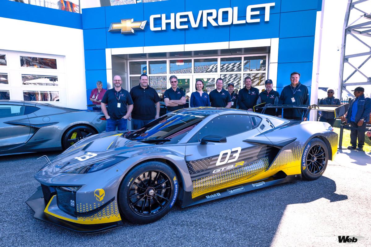 GTDプロクラスには注目の2台「シボレー コルベット Z06 GT3.R」と「フォード マスタング GT3」がデビューする。