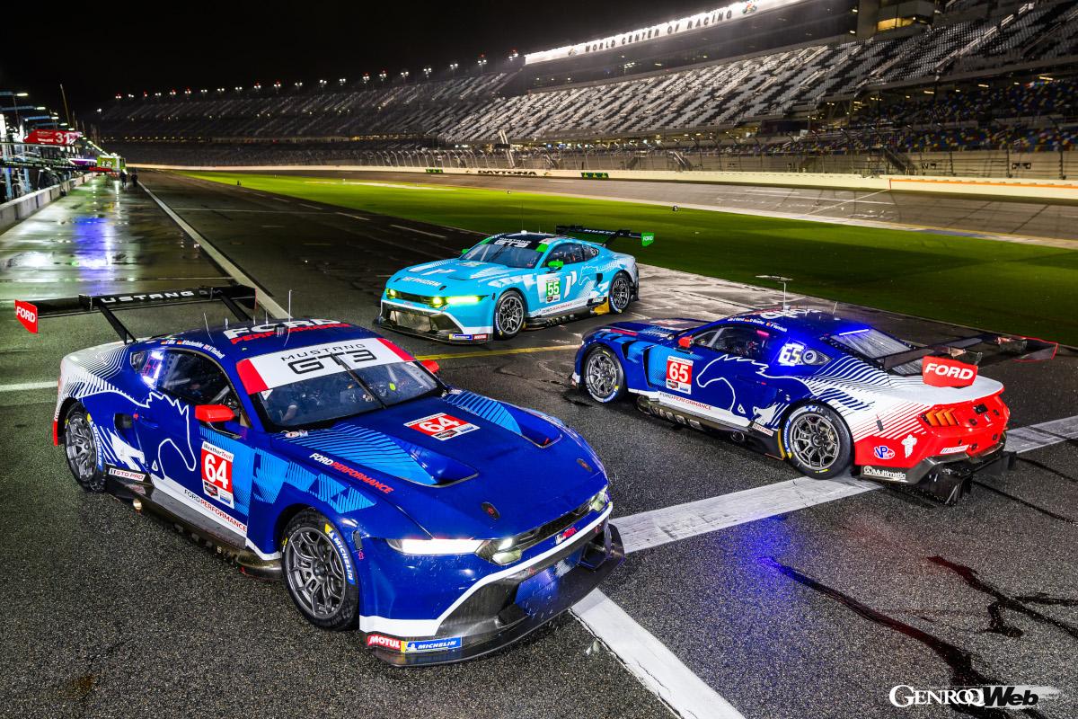 GTDプロクラスには注目の2台「シボレー コルベット Z06 GT3.R」と「フォード マスタング GT3」がデビューする。