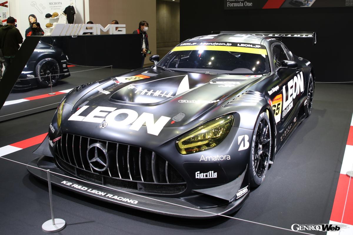 スーパーGT300クラスに参戦するLEON PYRAMID AMG。