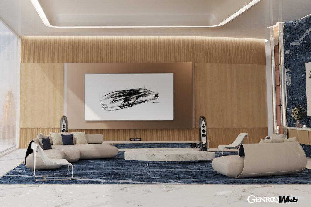 2024年、様々な家具を展開する「ブガッティ・ホーム・コレクション」がデビューする。