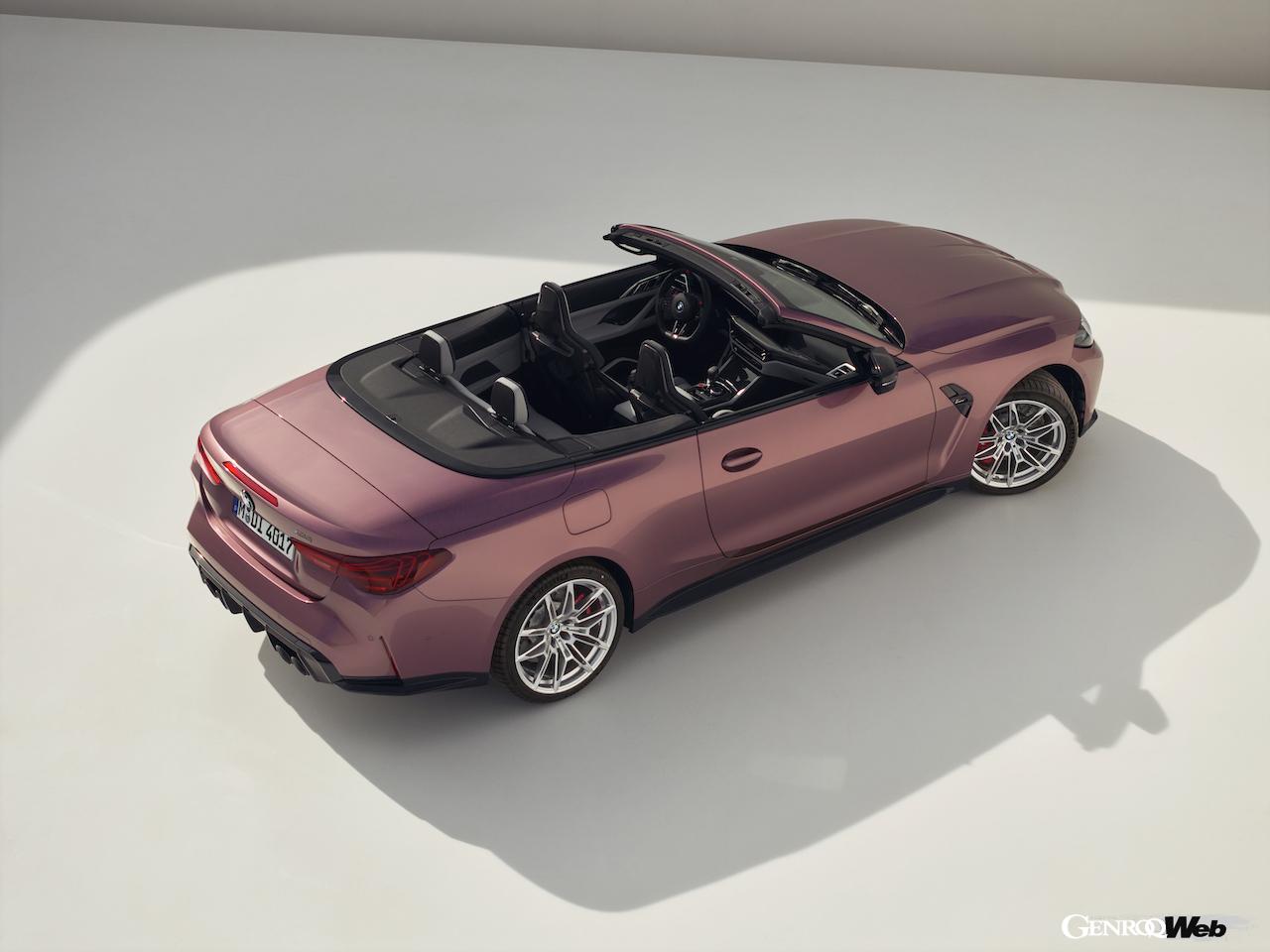 BMW M4 コンバーチブル改良新型のエクステリア。