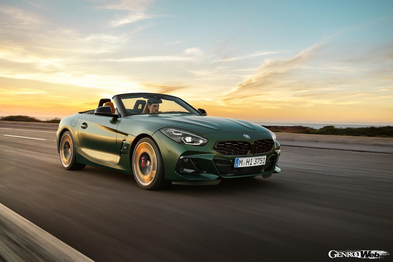 「BMW Z4 M40i ピュア インパルス エディション」のエクステリア。