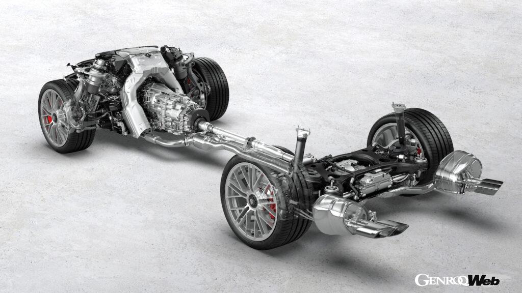 「F.A.T アイスレース」が行われたオーストリアのツェル・アム・ゼーにおいて、バルター・ロールが初めてポルシェ パナメーラ改良新型をテストドライブした。