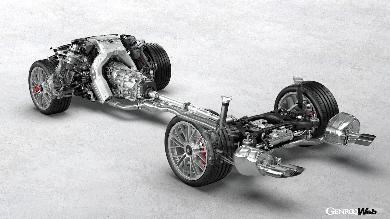 「F.A.T アイスレース」が行われたオーストリアのツェル・アム・ゼーにおいて、バルター・ロールが初めてポルシェ パナメーラ改良新型をテストドライブした。