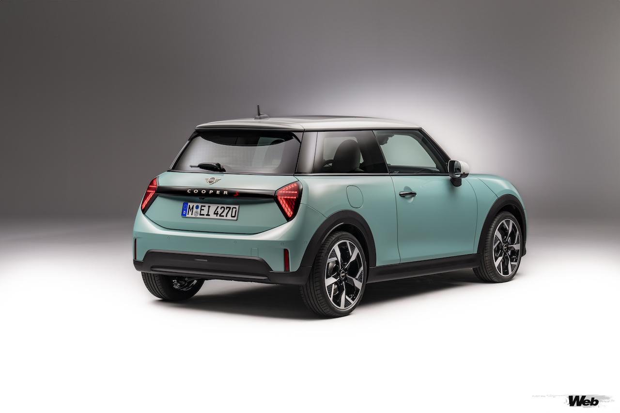 2.0リッター直列4気筒エンジンを搭載する「MINI クーパー S」のエクステリア。