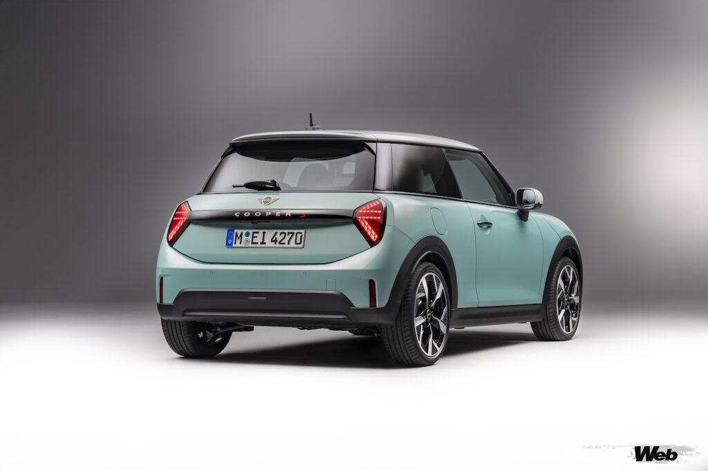 2.0リッター直列4気筒エンジンを搭載する「MINI クーパー S」のエクステリア。