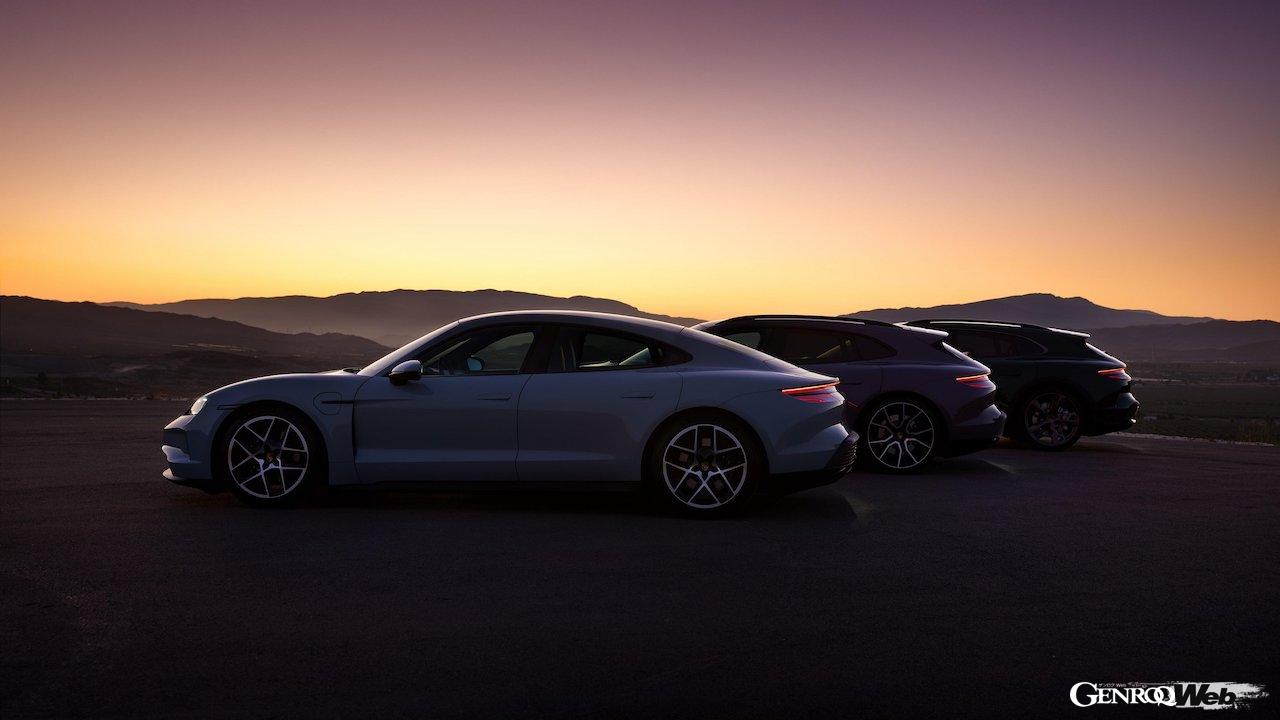 大幅な性能アップを果たした「ポルシェ タイカン／タイカンクロスツーリスモ」改良新型の日本導入がスタートした。