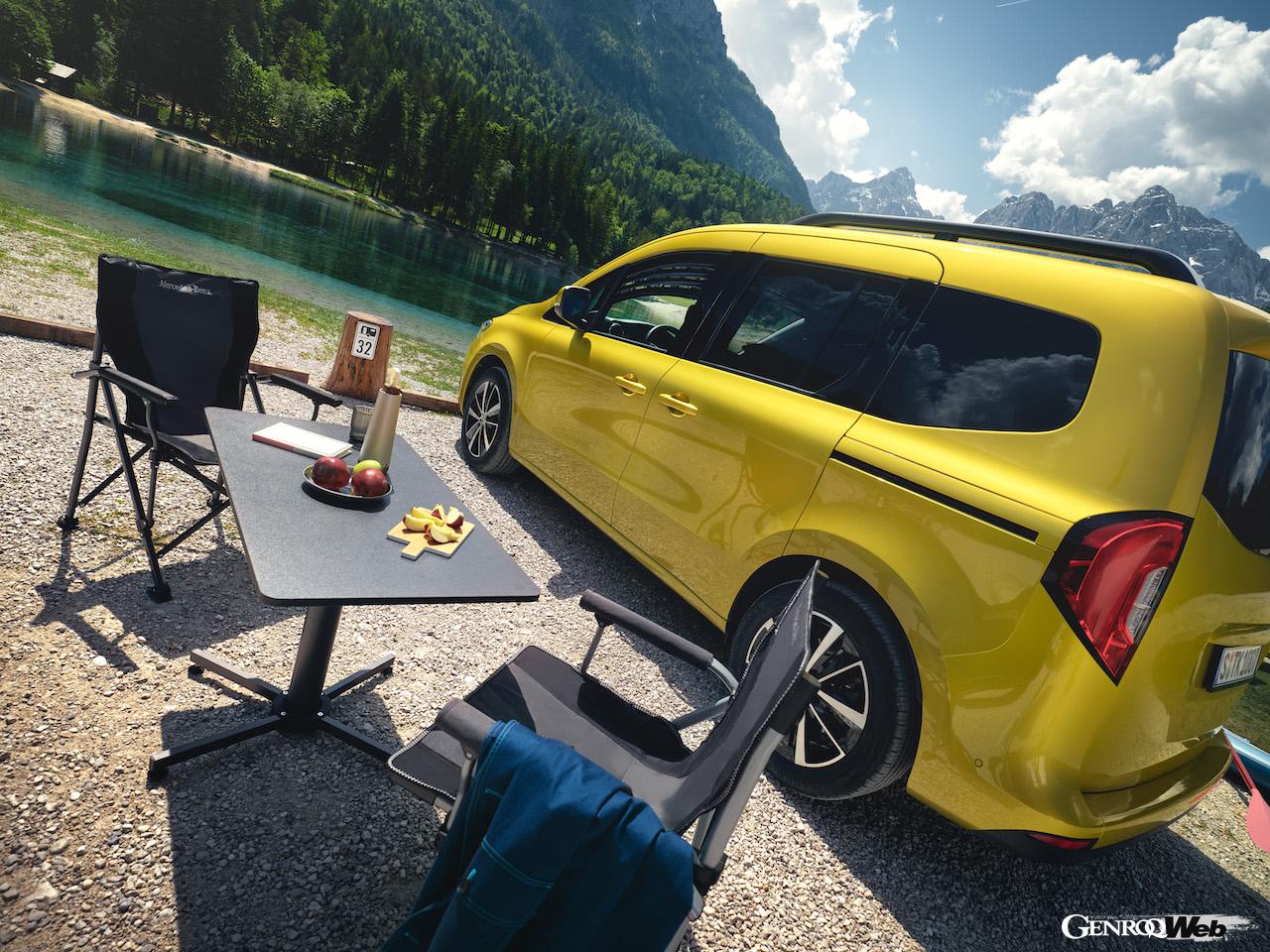 コンパクトながらも、充実の装備を誇る「マルコポーロ・モジュール」を搭載したメルセデス・ベンツ Tクラス 。