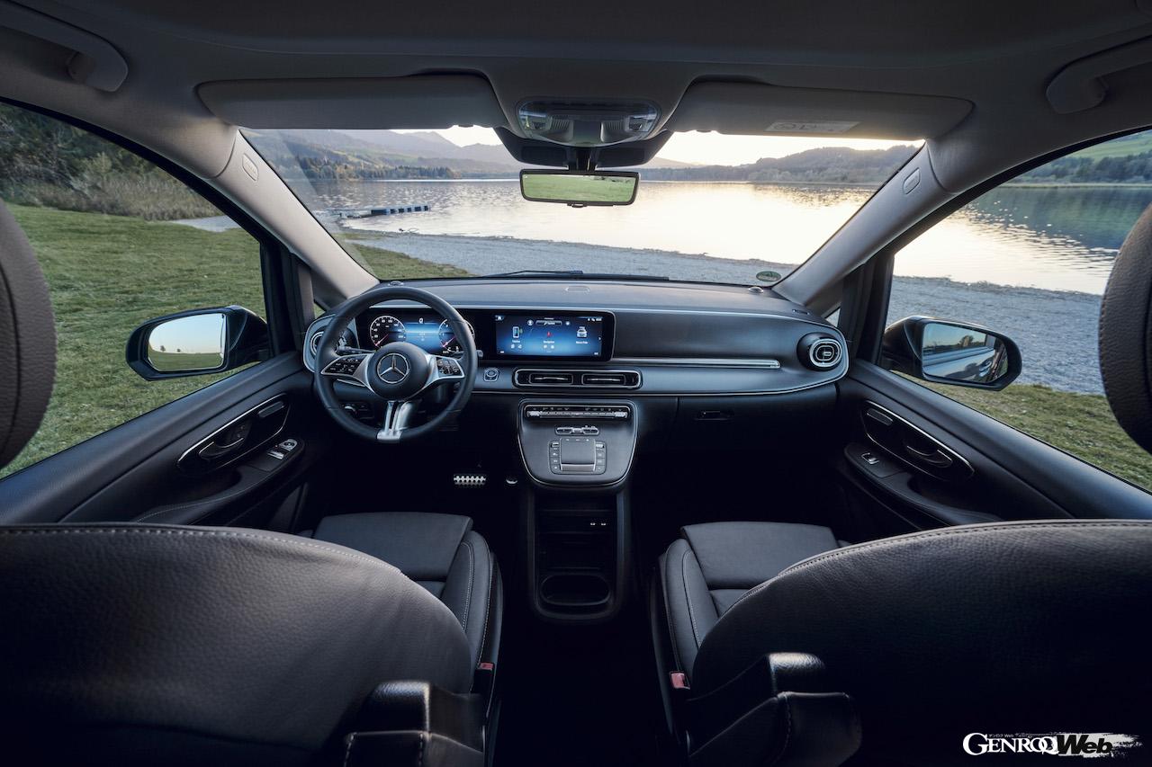 贅沢な装備を持つ最新キャンピングカー「メルセデス・ベンツ Vクラス マルコポーロ」。