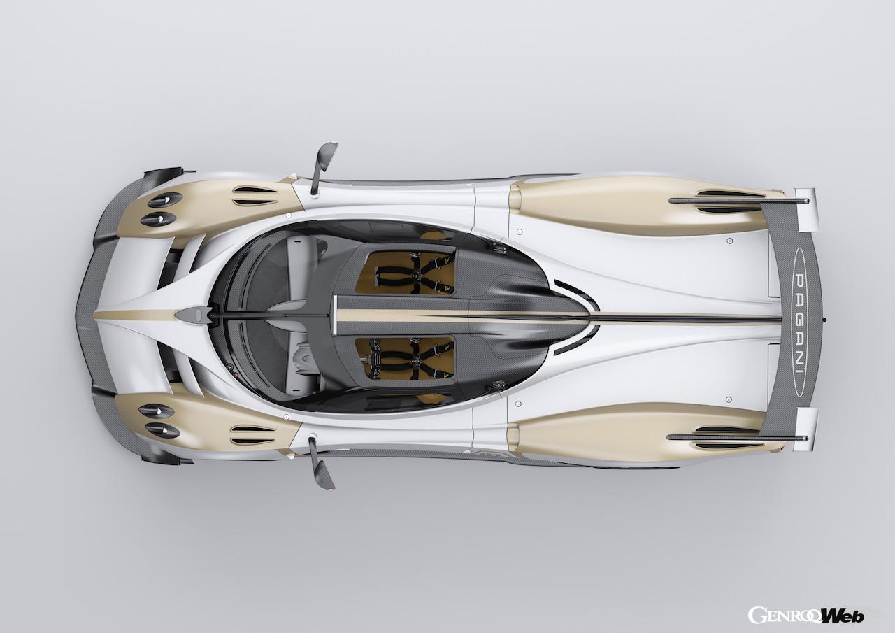 サーキット専用オープントップ「パガーニ ウアイラ R エボ」のエクステリア。