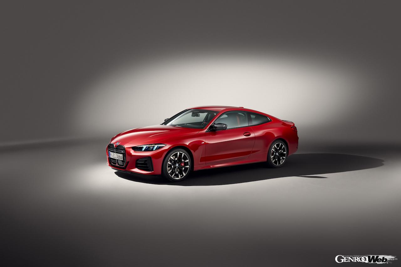 「BMW 4シリーズ クーペ」改良新型のエクステリア。