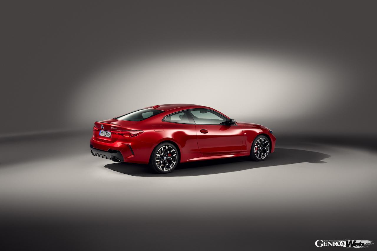 「BMW 4シリーズ クーペ」改良新型のエクステリア。