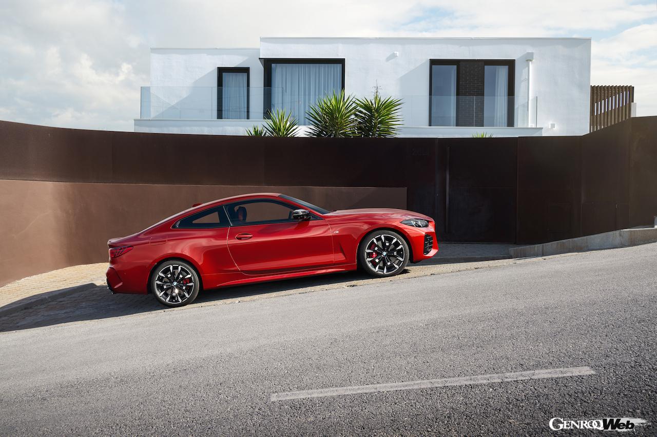 「BMW 4シリーズ クーペ」改良新型のエクステリア。