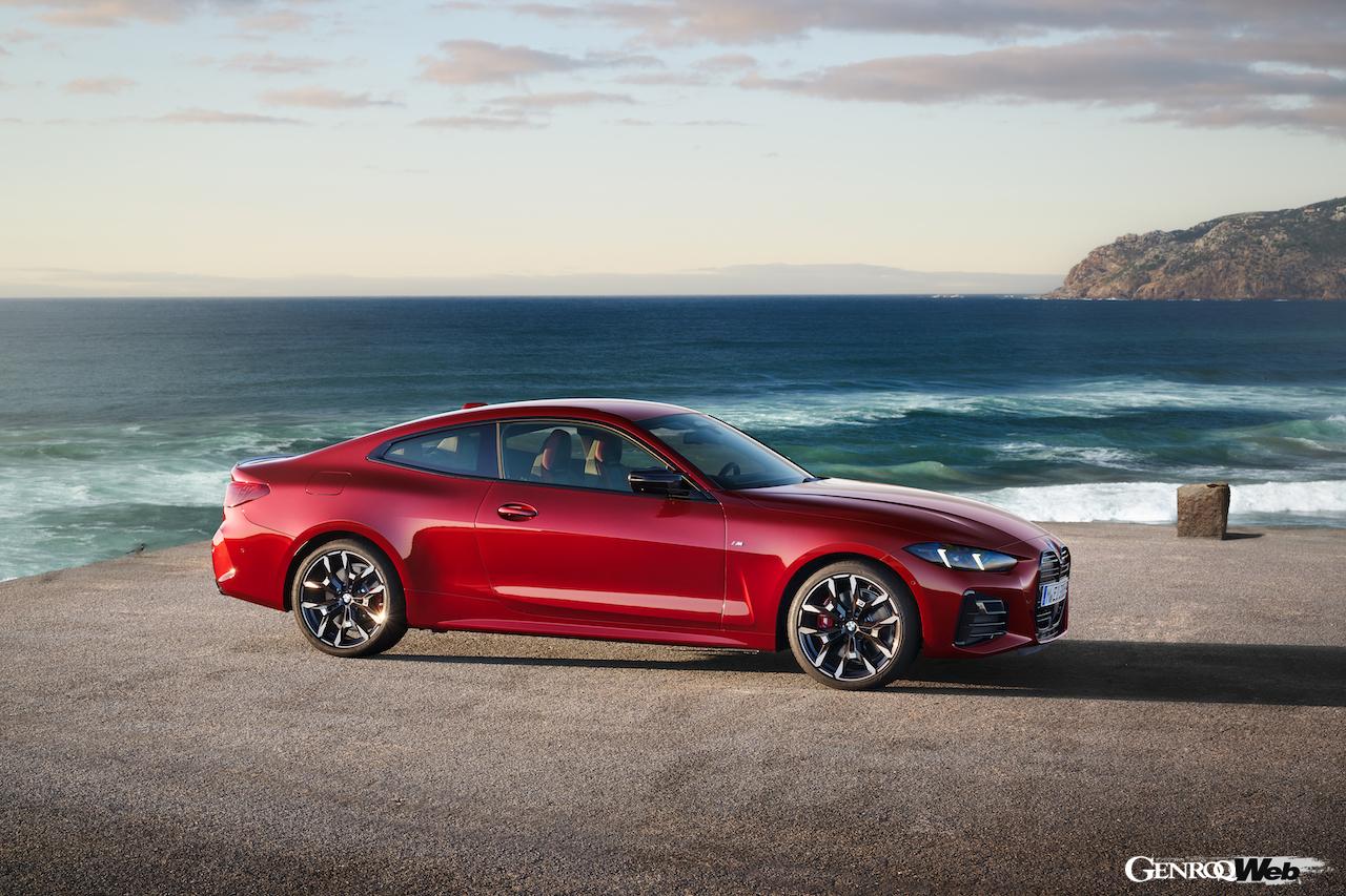 「BMW 4シリーズ クーペ」改良新型のエクステリア。