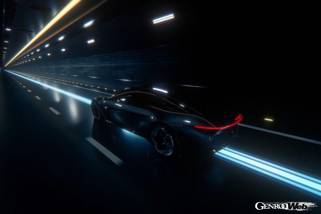 自動運転BEV「クライスラー ハルシオン コンセプト」のエクステリア。