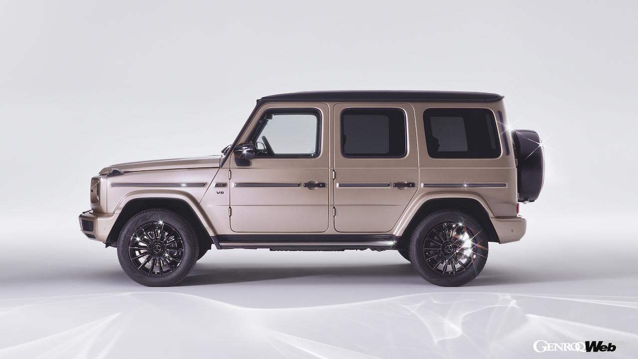 「メルセデス・ベンツ Gクラス ストロンガー ザン ダイヤモンド エディション」のエクステリア。