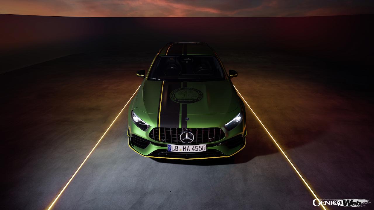 特別仕様車「メルセデス AMG A 45 S 4MATIC+ リミテッド・エディション」のエクステリア。