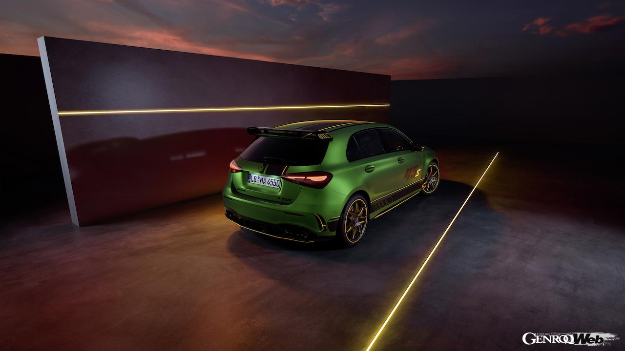 特別仕様車「メルセデス AMG A 45 S 4MATIC+ リミテッド・エディション」のエクステリア。