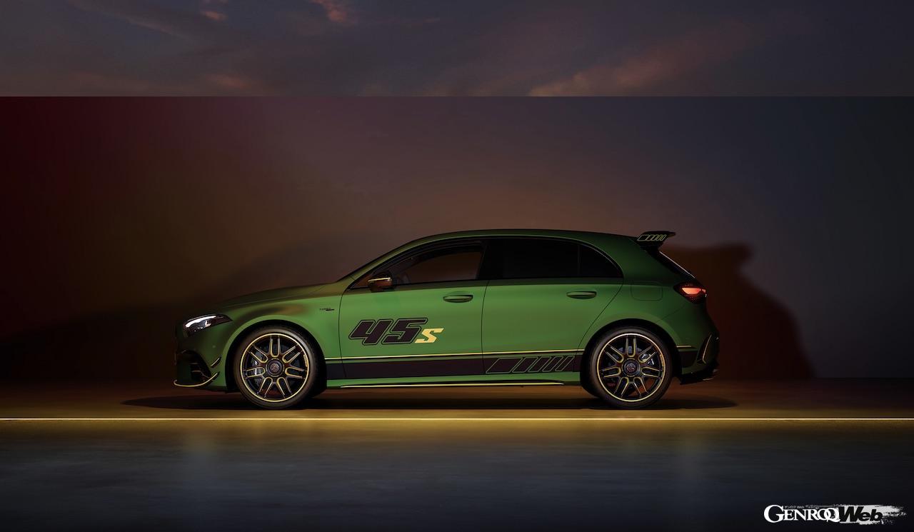 特別仕様車「メルセデス AMG A 45 S 4MATIC+ リミテッド・エディション」のエクステリア。