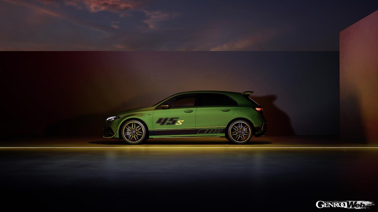 特別仕様車「メルセデス AMG A 45 S 4MATIC+ リミテッド・エディション」のエクステリア。