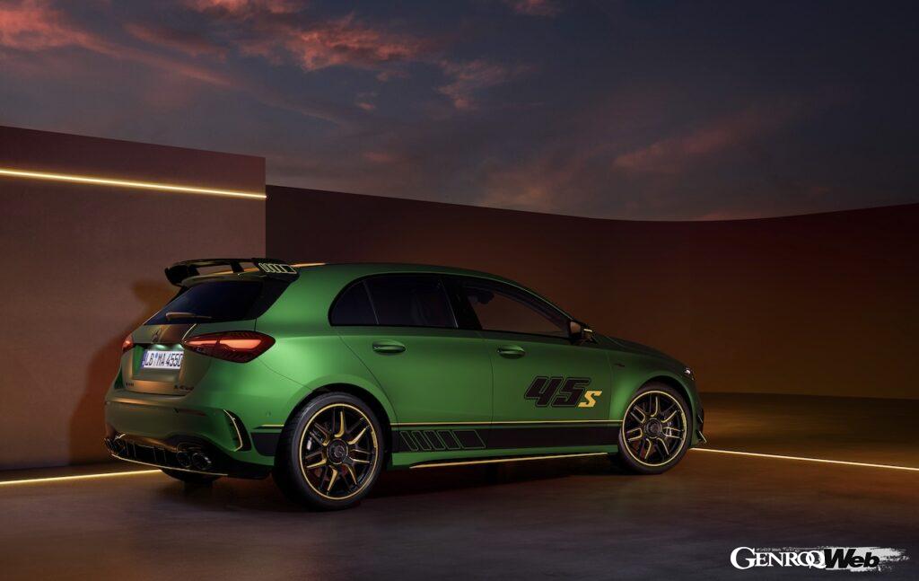 特別仕様車「メルセデス AMG A 45 S 4MATIC+ リミテッド・エディション」のエクステリア。