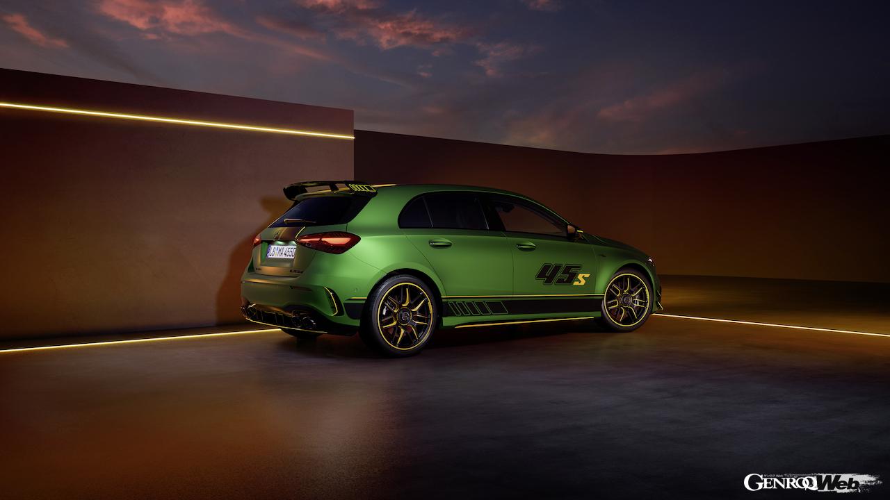 特別仕様車「メルセデス AMG A 45 S 4MATIC+ リミテッド・エディション」のエクステリア。