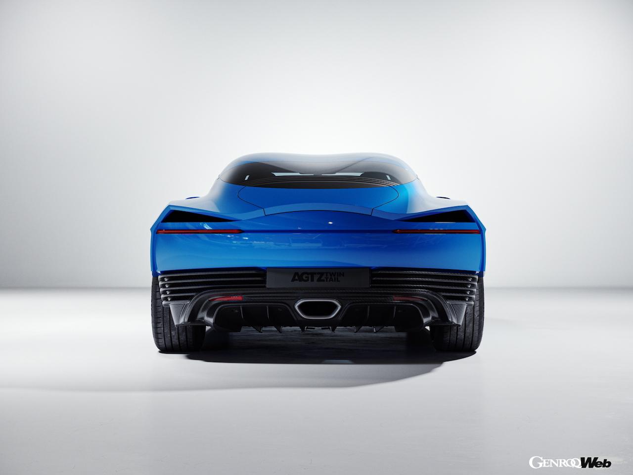 ザガートとラ・スクアドラの共同プロジェクト「AGTZ ツインテール」のエクステリア。