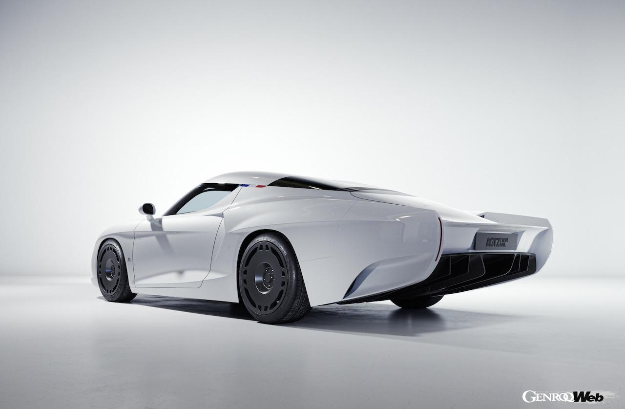 ザガートとラ・スクアドラの共同プロジェクト「AGTZ ツインテール」のエクステリア。