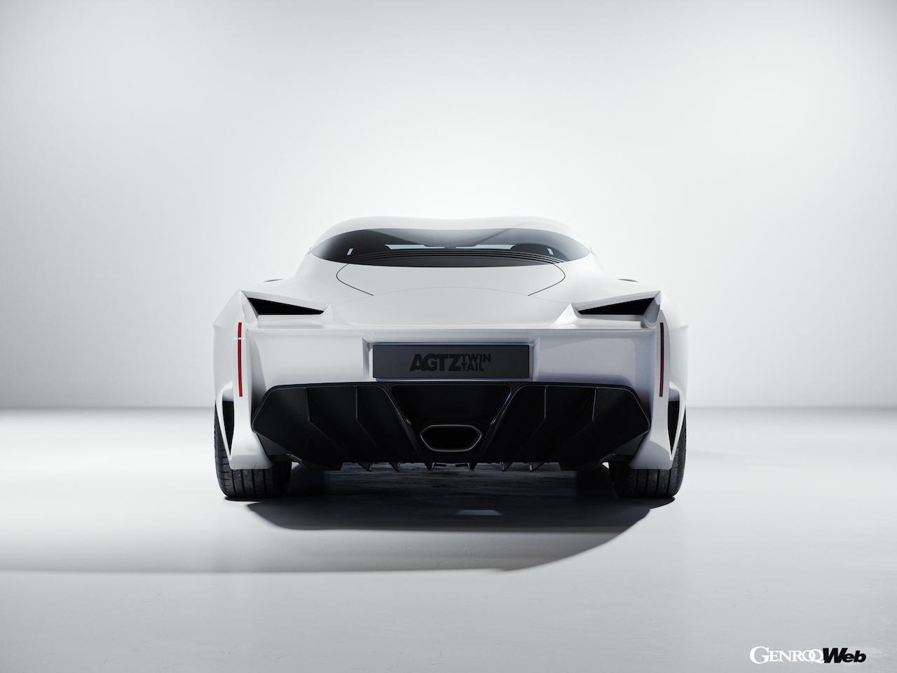 ザガートとラ・スクアドラの共同プロジェクト「AGTZ ツインテール」のエクステリア。