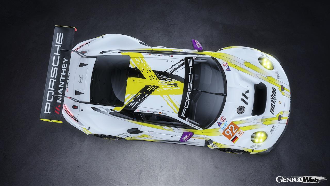 今シーズンから導入されるLMGT3クラスは、2台のポルシェ 911 GT3 Rが「マンタイ・EMA」と「マンタイ・ピュアレクシング」から参戦する。