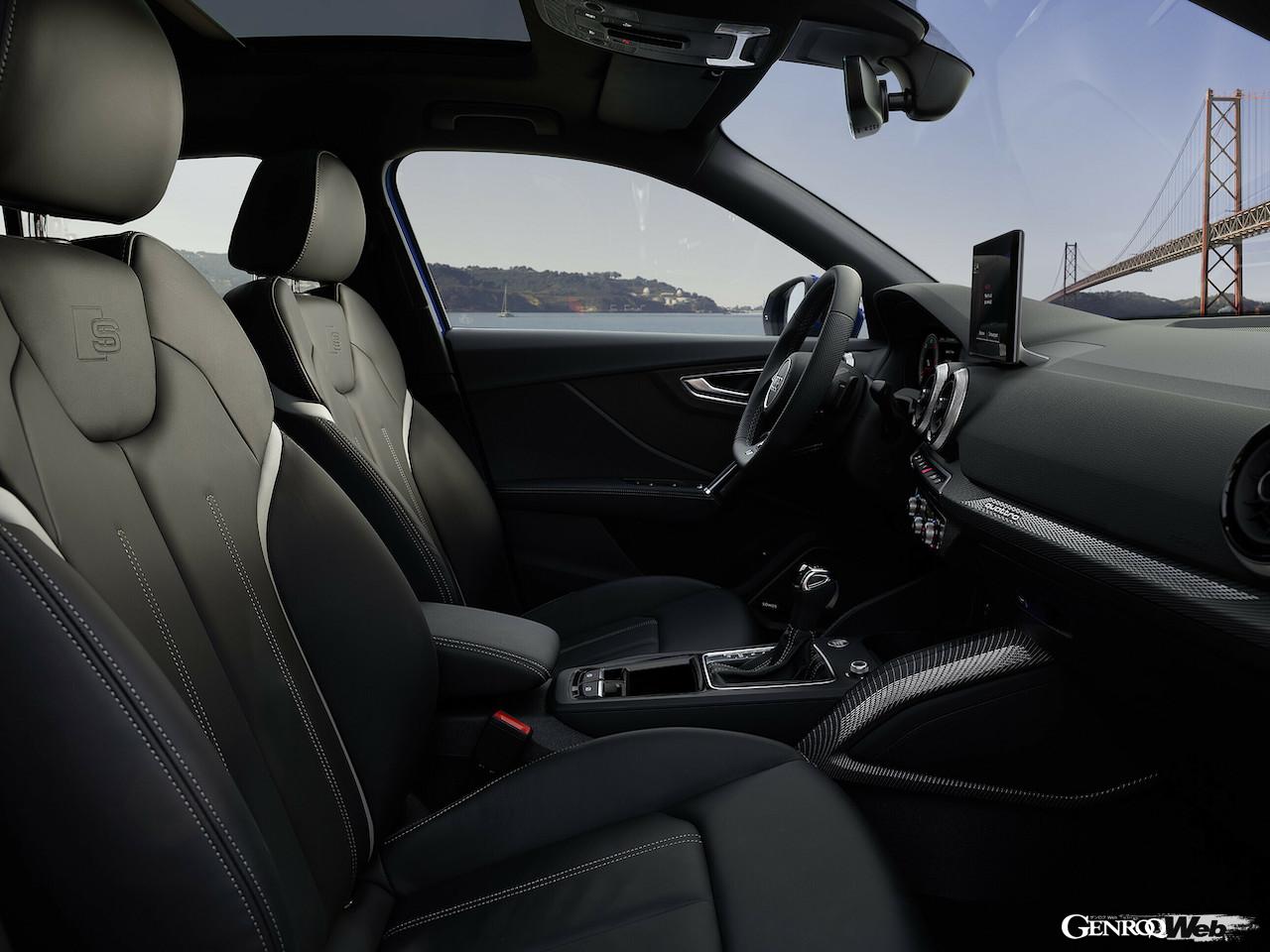 アップデートされた「アウディ Q2」改良新型のインテリア。