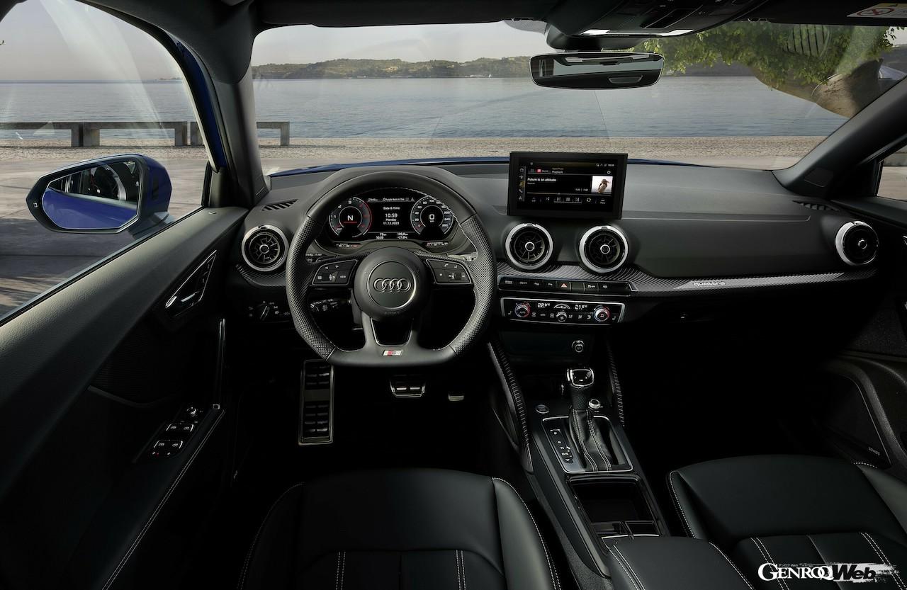 アップデートされた「アウディ Q2」改良新型のインテリア。