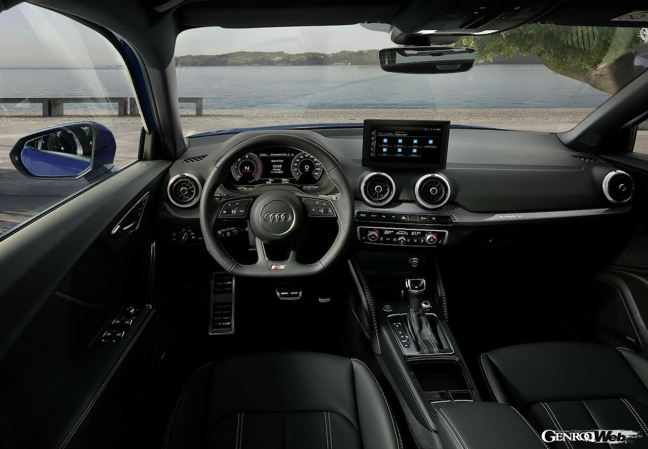 アップデートされた「アウディ Q2」改良新型のインテリア。