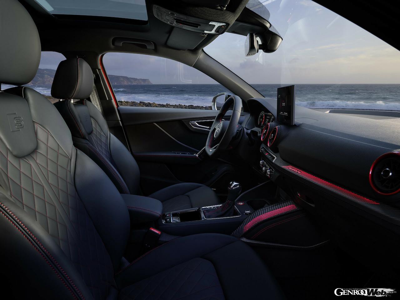 アップデートされた「アウディ Q2」改良新型のインテリア。