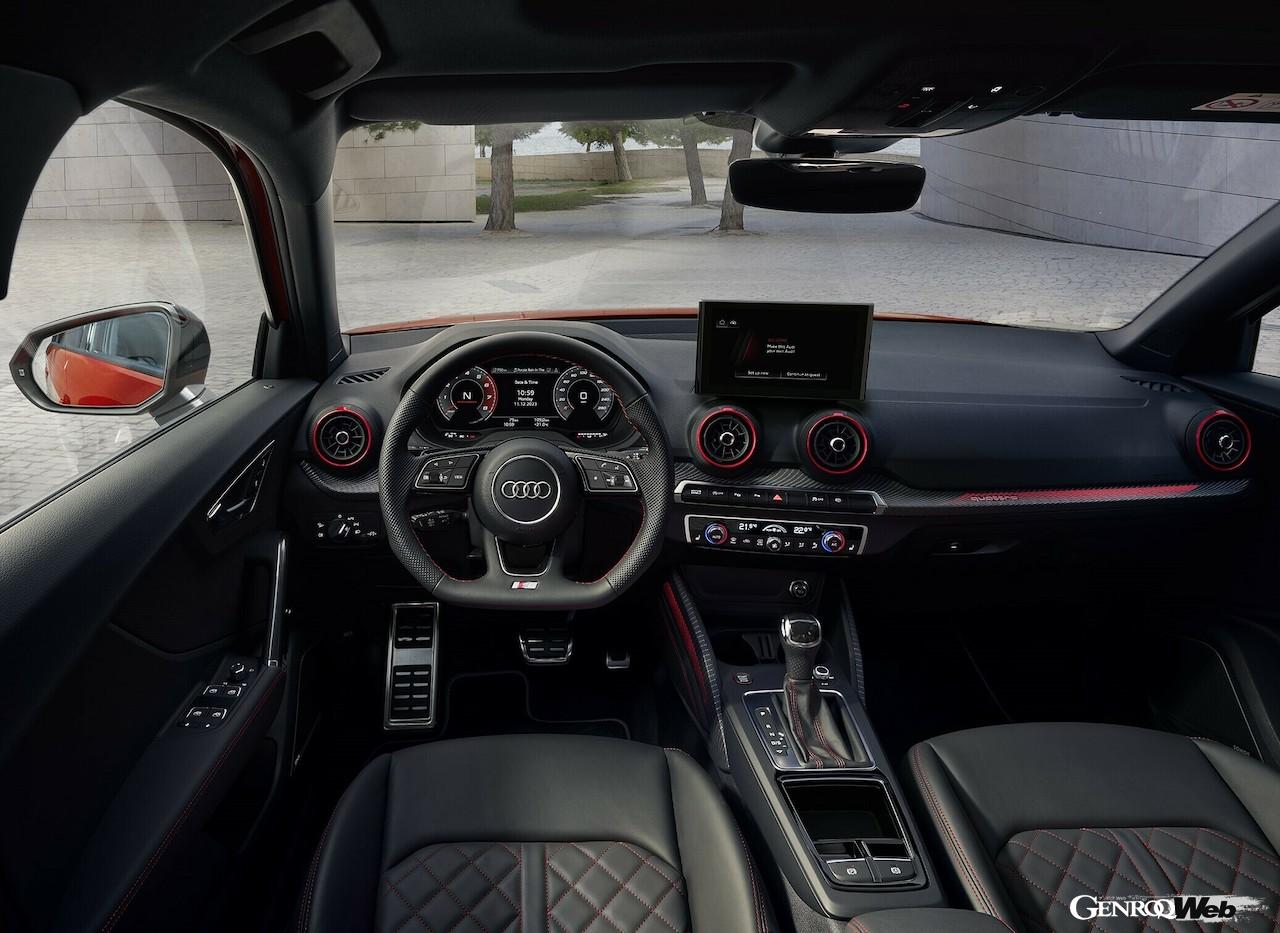アップデートされた「アウディ Q2」改良新型のインテリア。